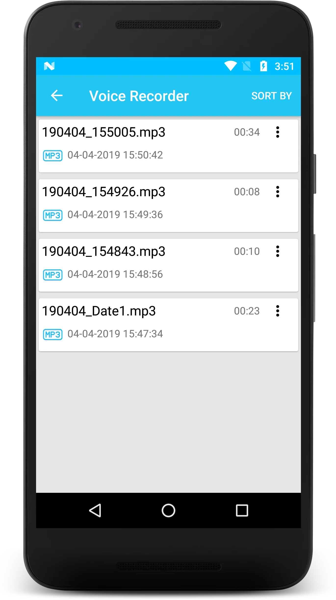 Voice Recorder | Indus Appstore | Screenshot