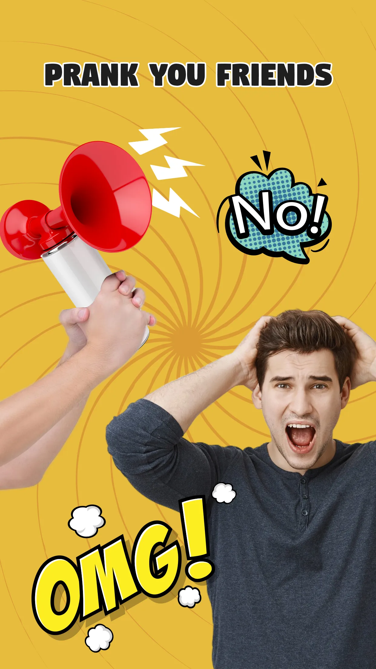HairCut Prank &  Air Horn Fun | Indus Appstore | Screenshot