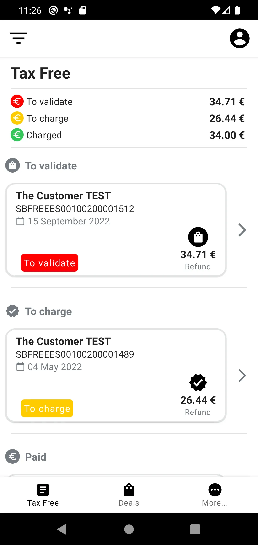 smartTax: Tax Free b.free! | Indus Appstore | Screenshot