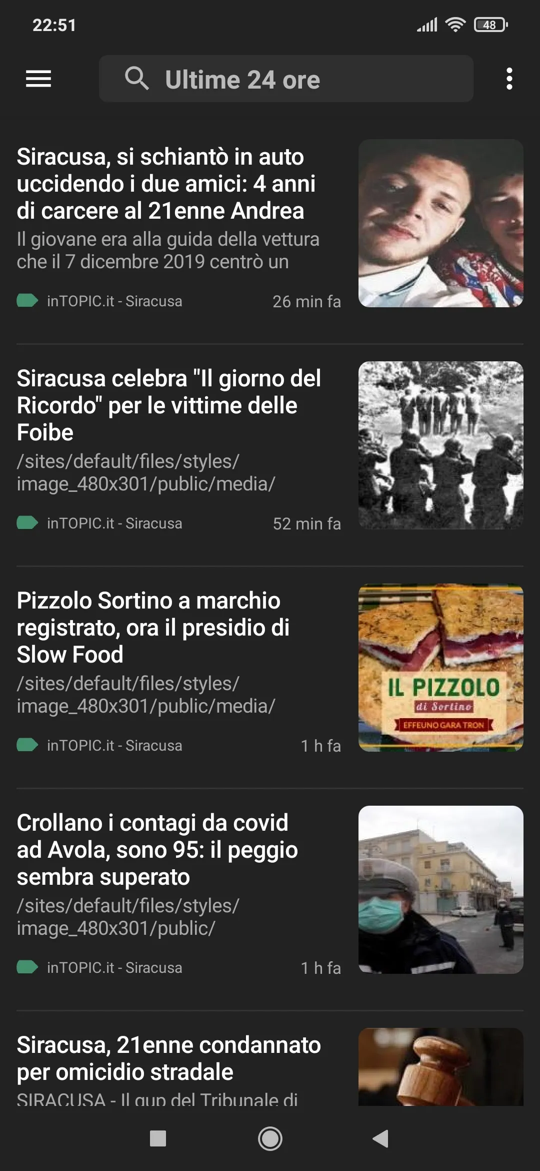 Siracusa notizie | Indus Appstore | Screenshot