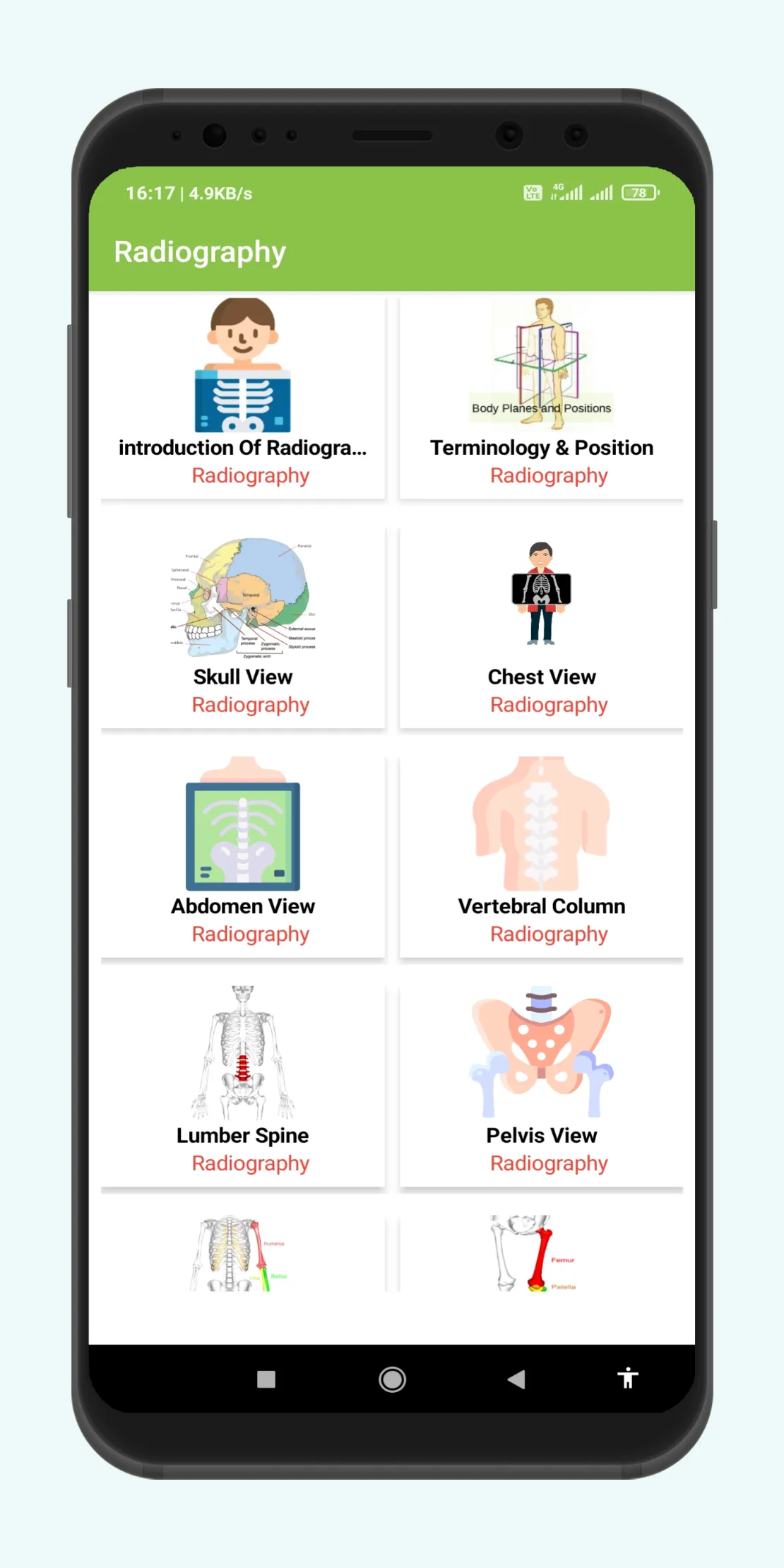 Radiography In Hindi | Indus Appstore | Screenshot