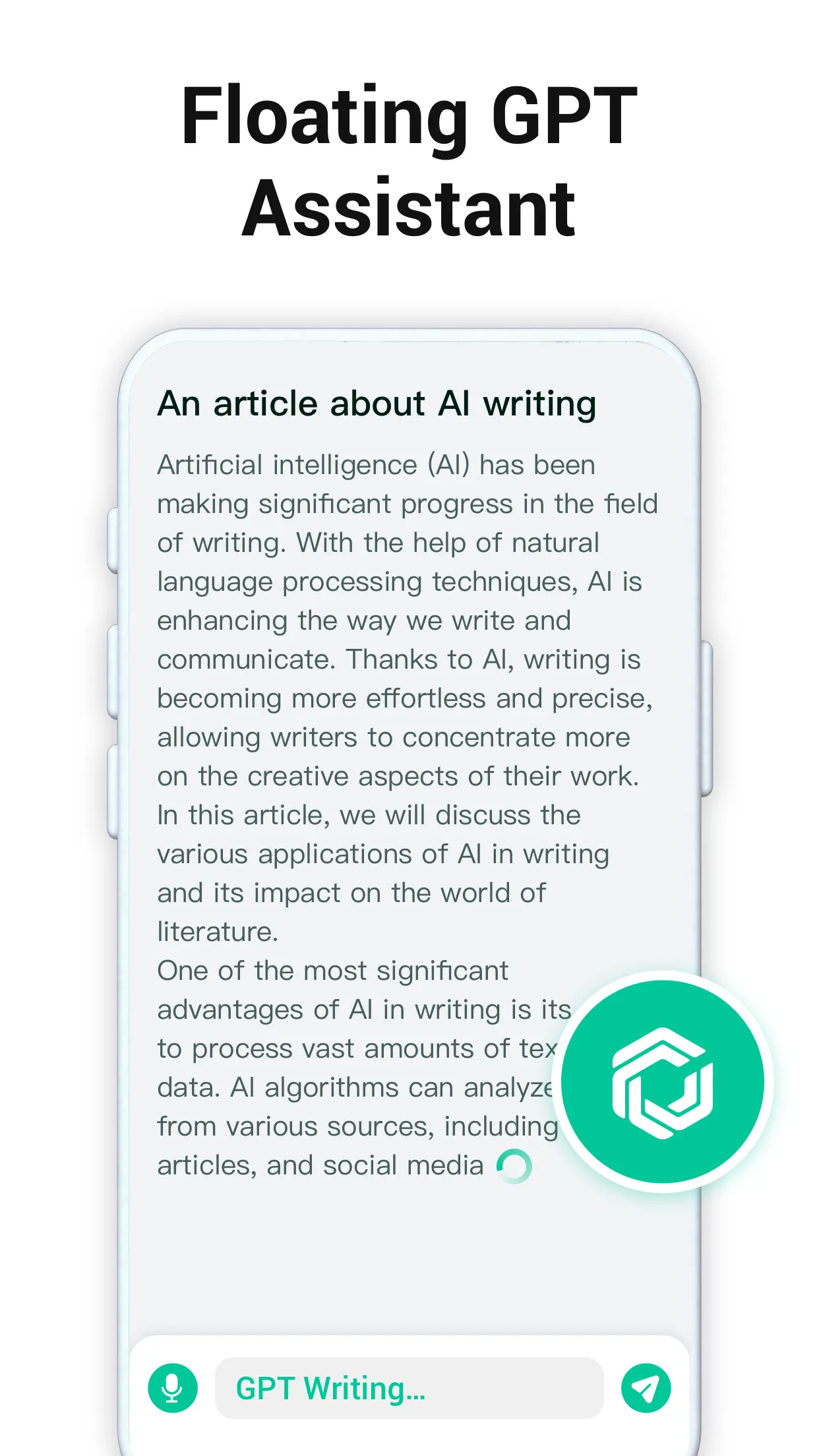 AI Notes, Ask AI Chat to Write | Indus Appstore | Screenshot