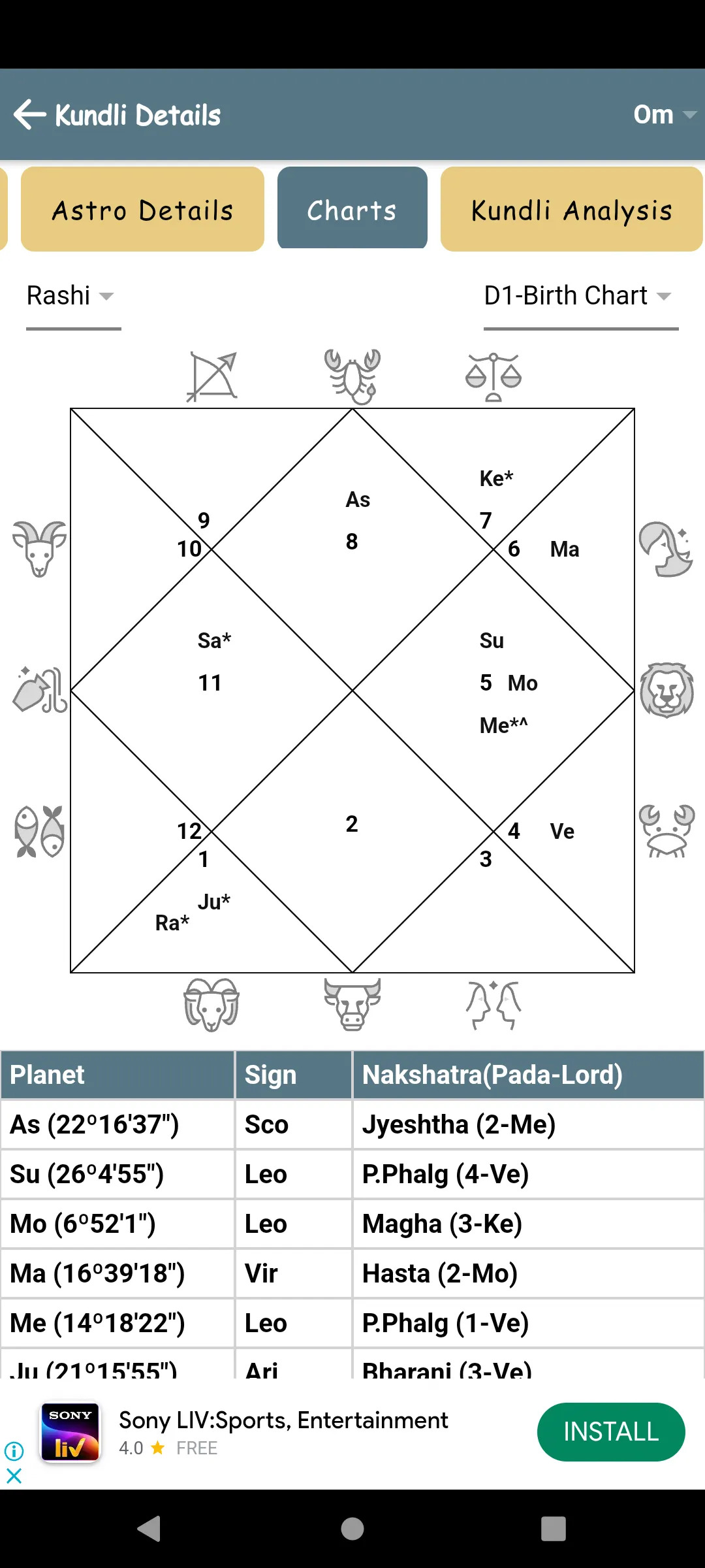 VedicPath Astrology Kundli | Indus Appstore | Screenshot