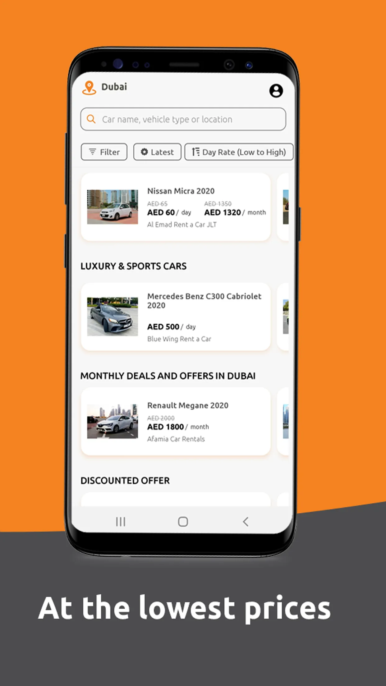 OneClickDrive Car Rental | Indus Appstore | Screenshot