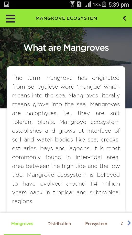 Mangroves | Indus Appstore | Screenshot