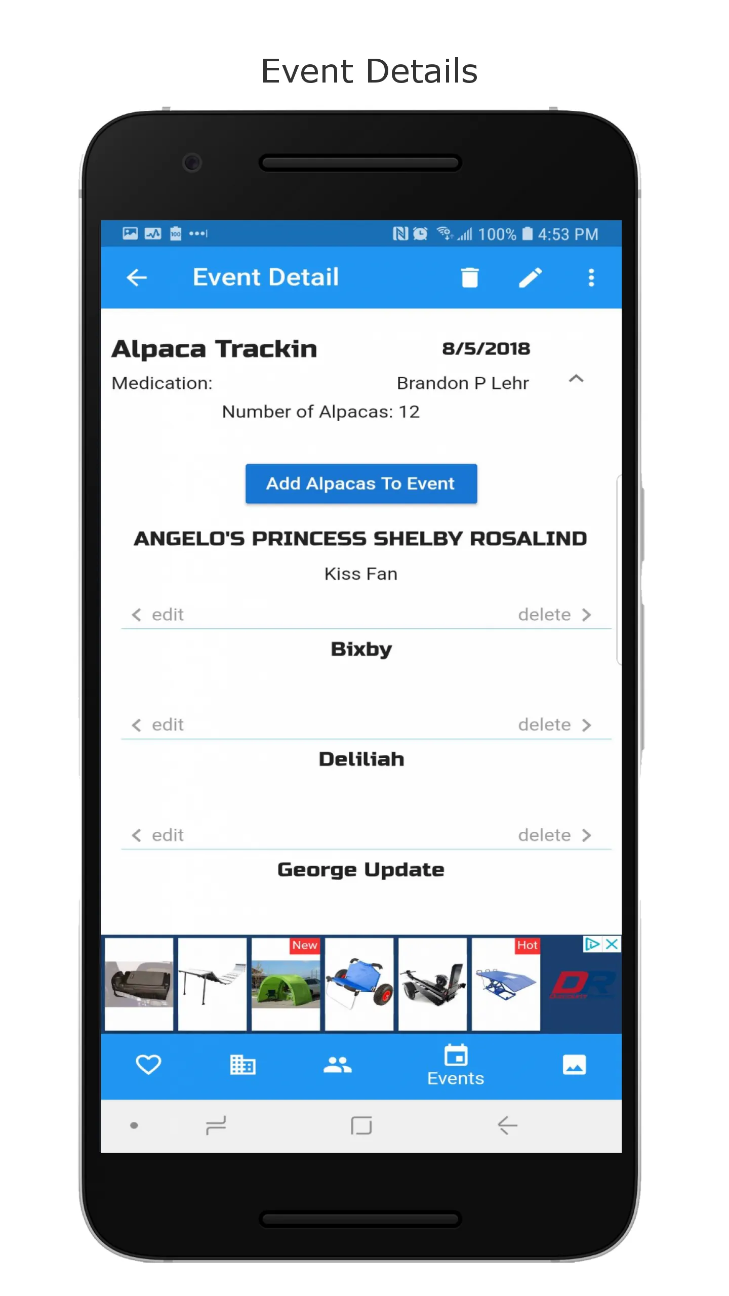 Alpaca Tracker | Indus Appstore | Screenshot