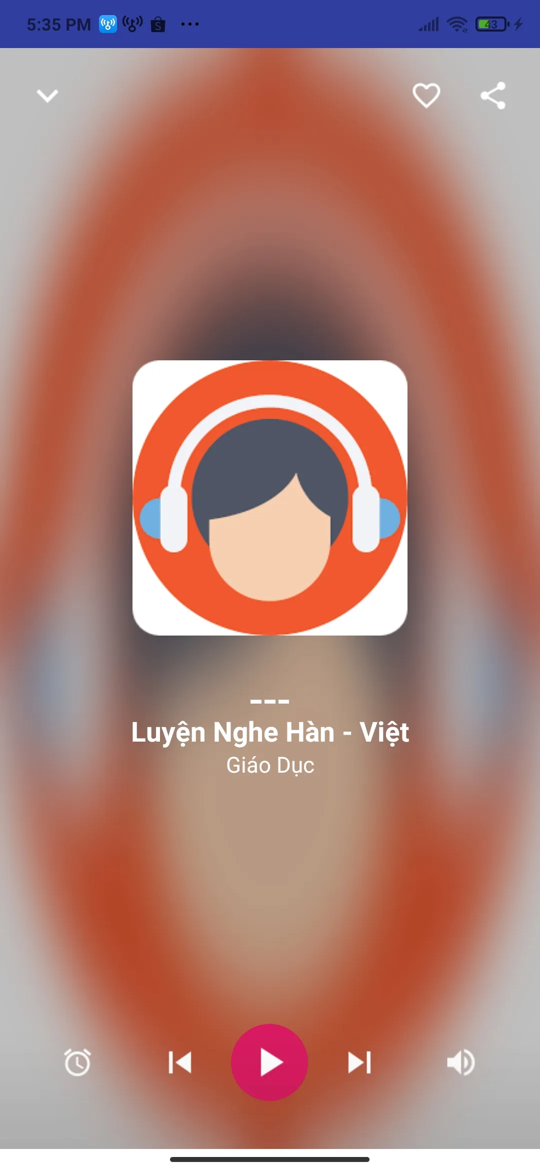 Học Tiếng Hàn Qua Radio | Indus Appstore | Screenshot