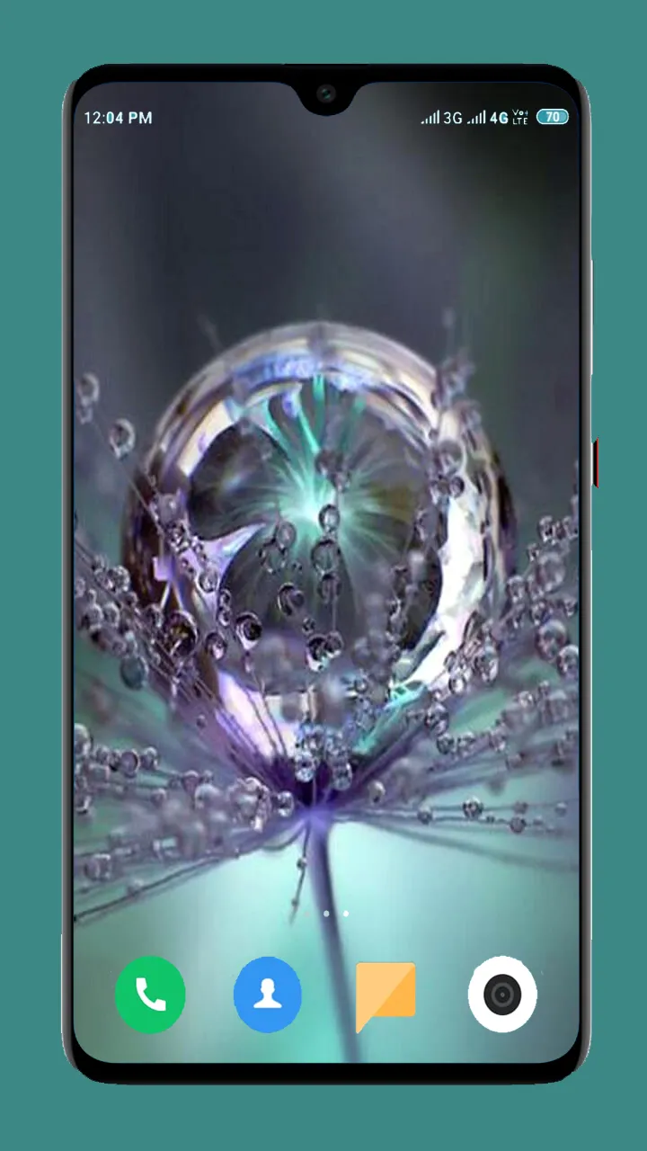 Waterdrop Wallpaper 4K | Indus Appstore | Screenshot