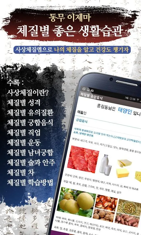 나의 사상체질-사상체질테스트 | Indus Appstore | Screenshot