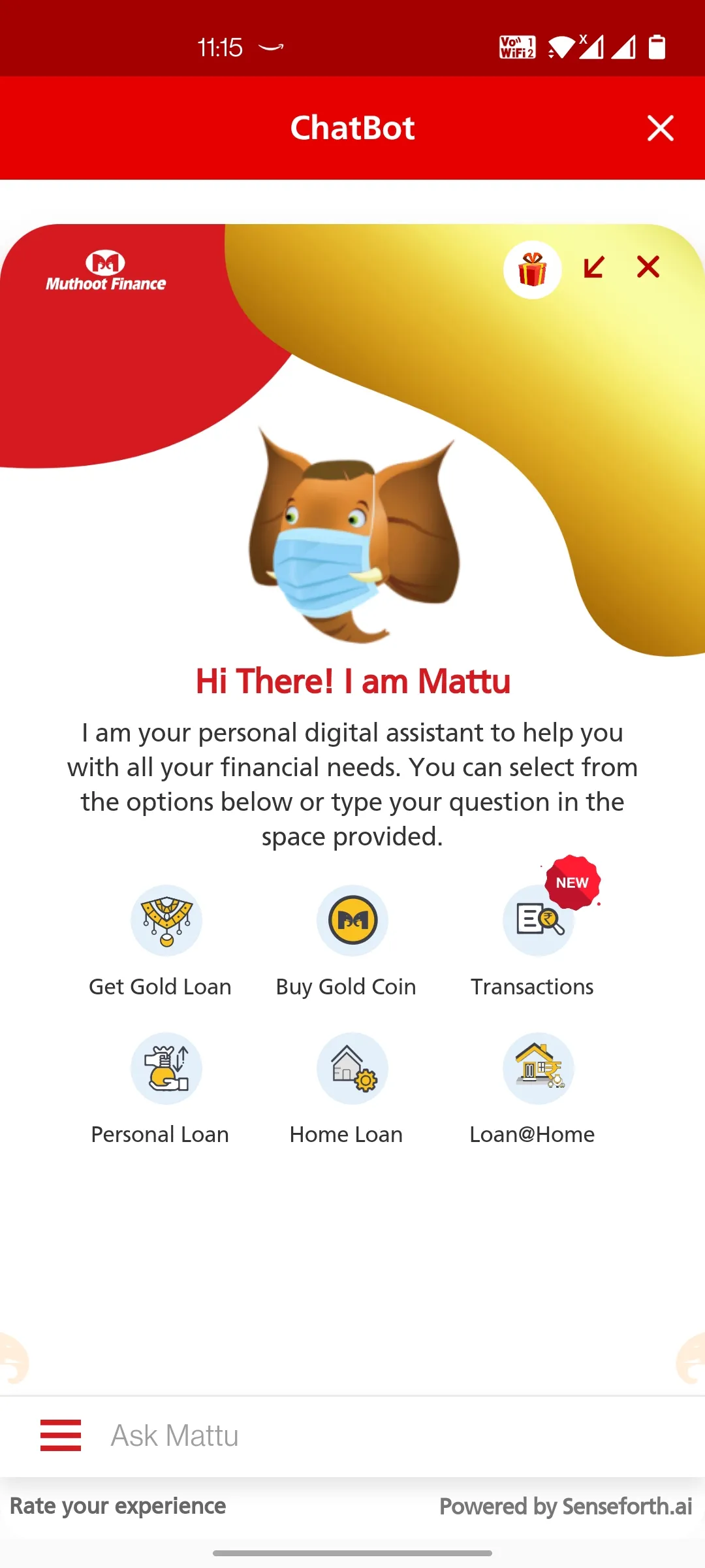 iMuthoot | Indus Appstore | Screenshot