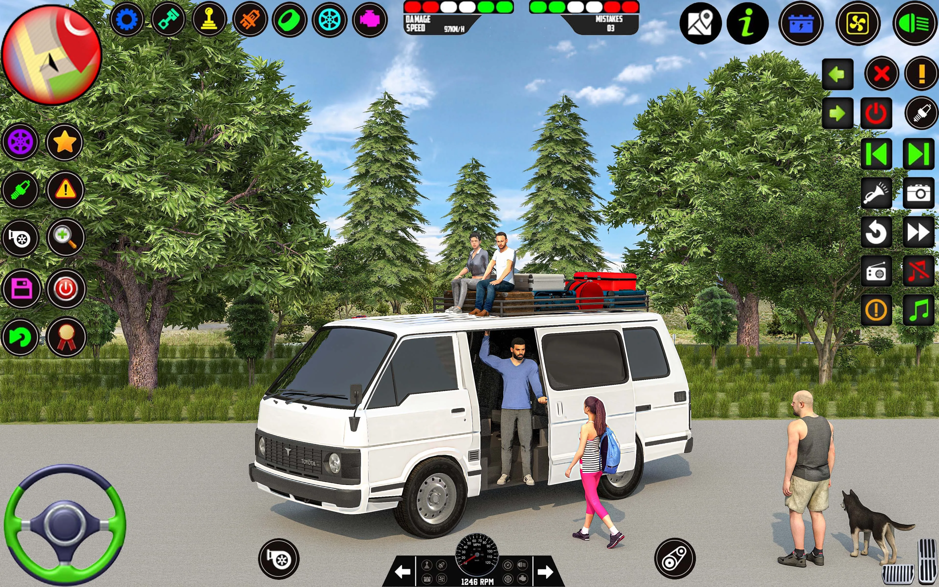 Offroad Bus Sim Driving Game | Indus Appstore | Screenshot