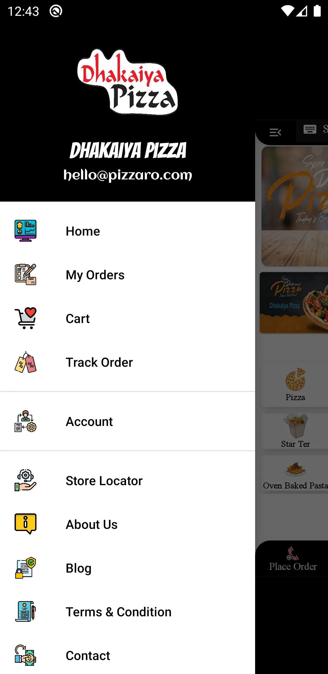 Dhakaiya Pizza | Indus Appstore | Screenshot