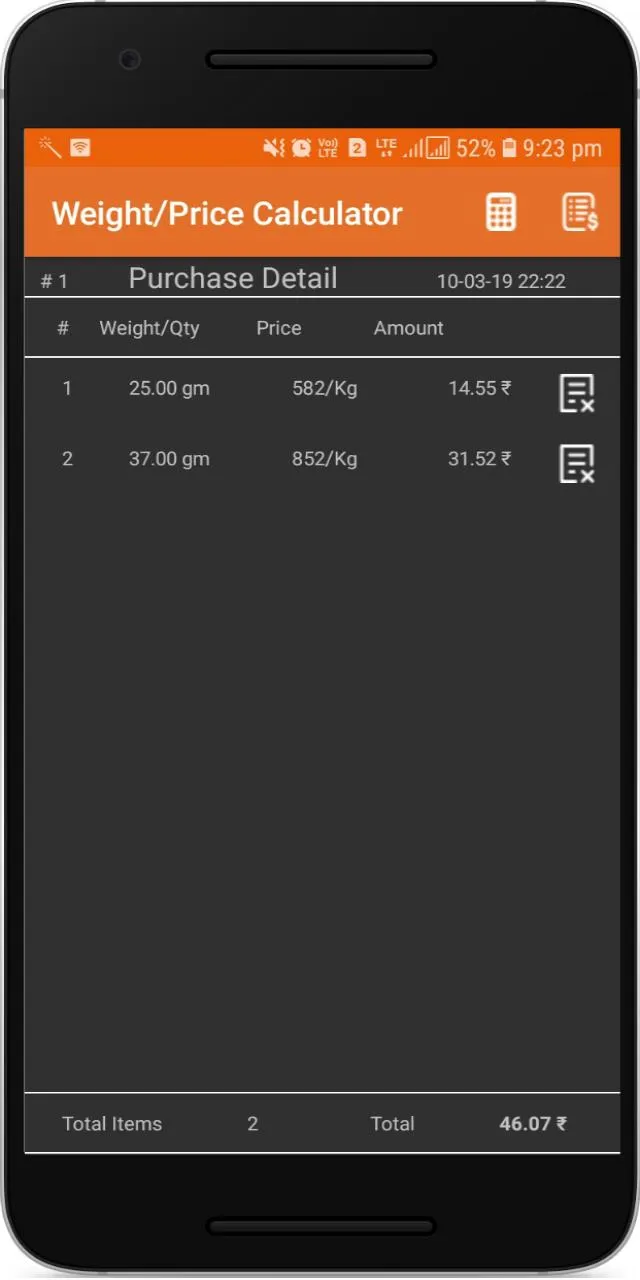 Weight Price Calculator | Indus Appstore | Screenshot