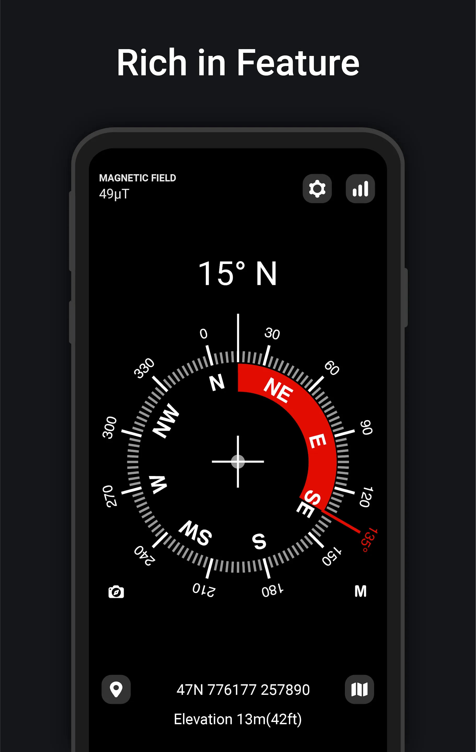 Digital Compass | Indus Appstore | Screenshot