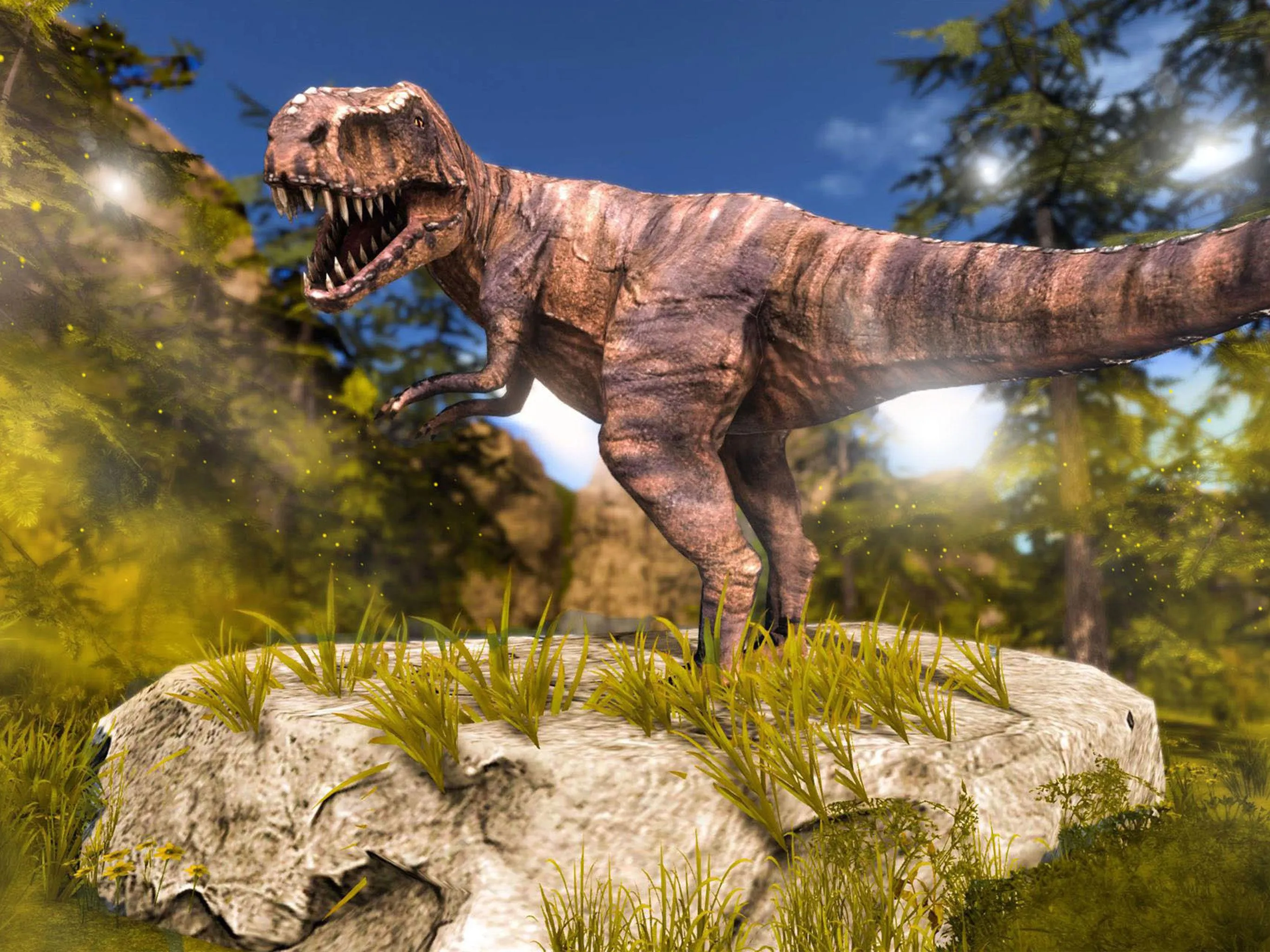 Jungle Dinosaur Simulator | Indus Appstore | Screenshot