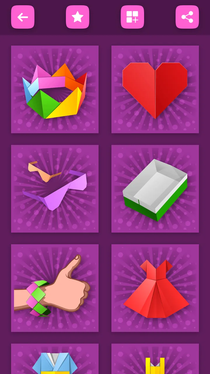 Origami Things For Girls | Indus Appstore | Screenshot