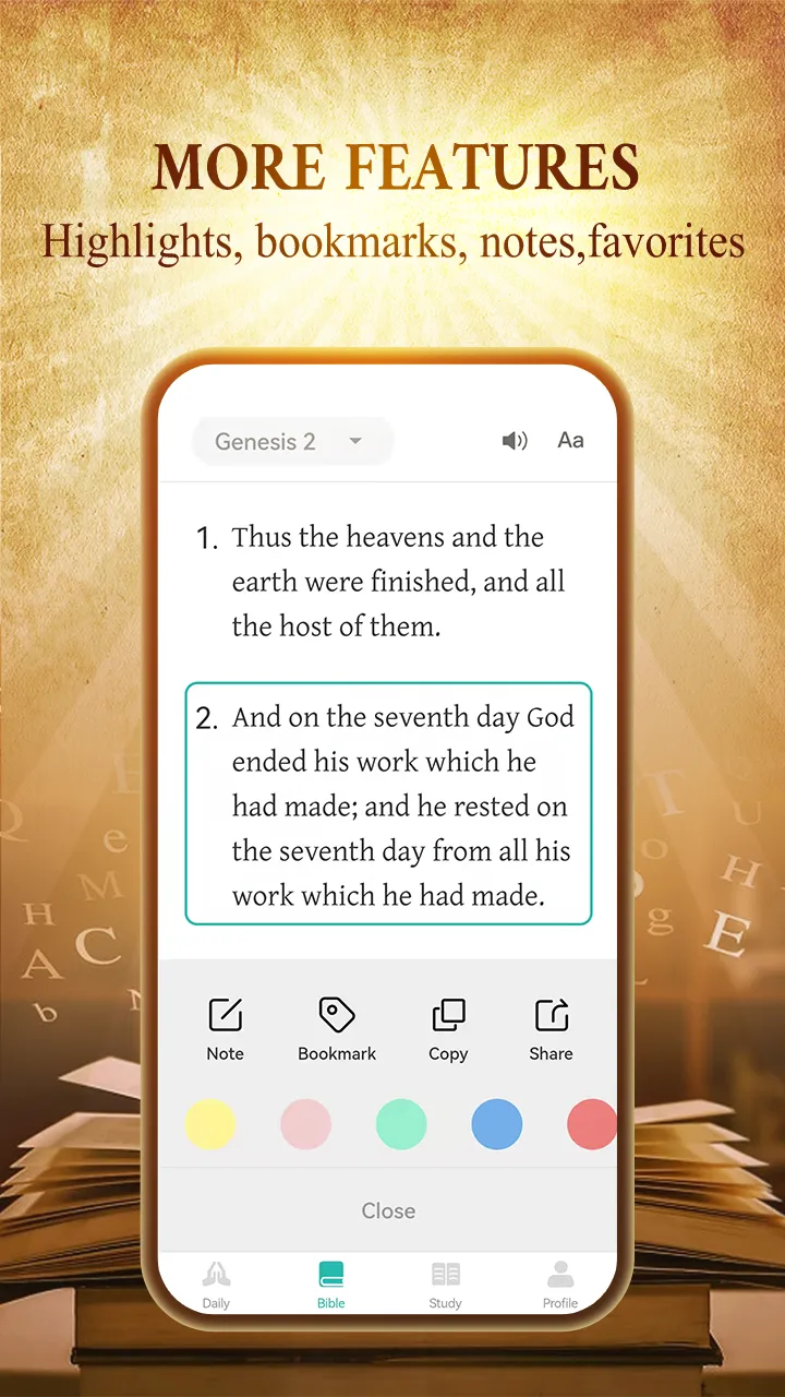 Bible - Study, Audio & Quiz | Indus Appstore | Screenshot