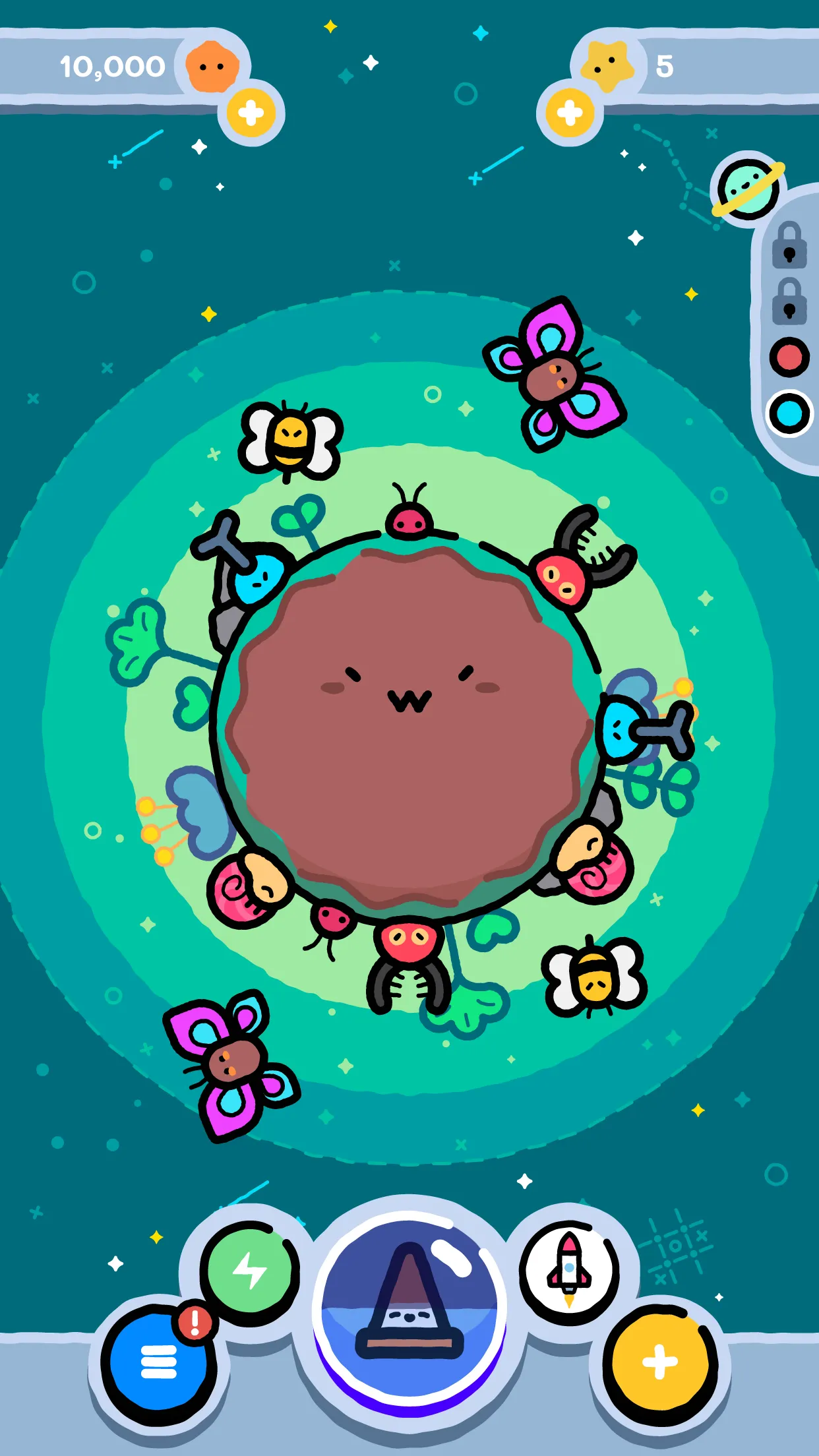 Idle Pocket Planet | Indus Appstore | Screenshot