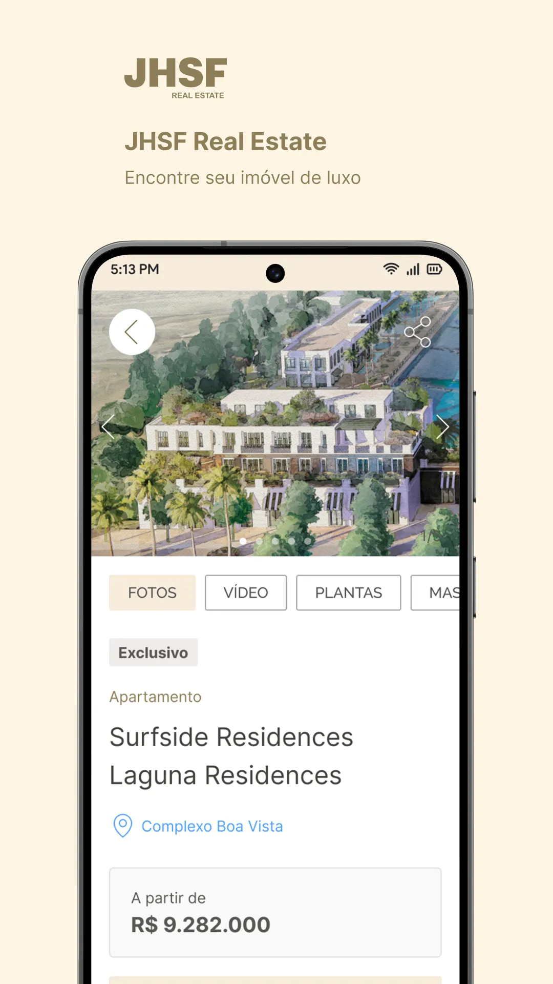 JHSF REAL ESTATE | Indus Appstore | Screenshot