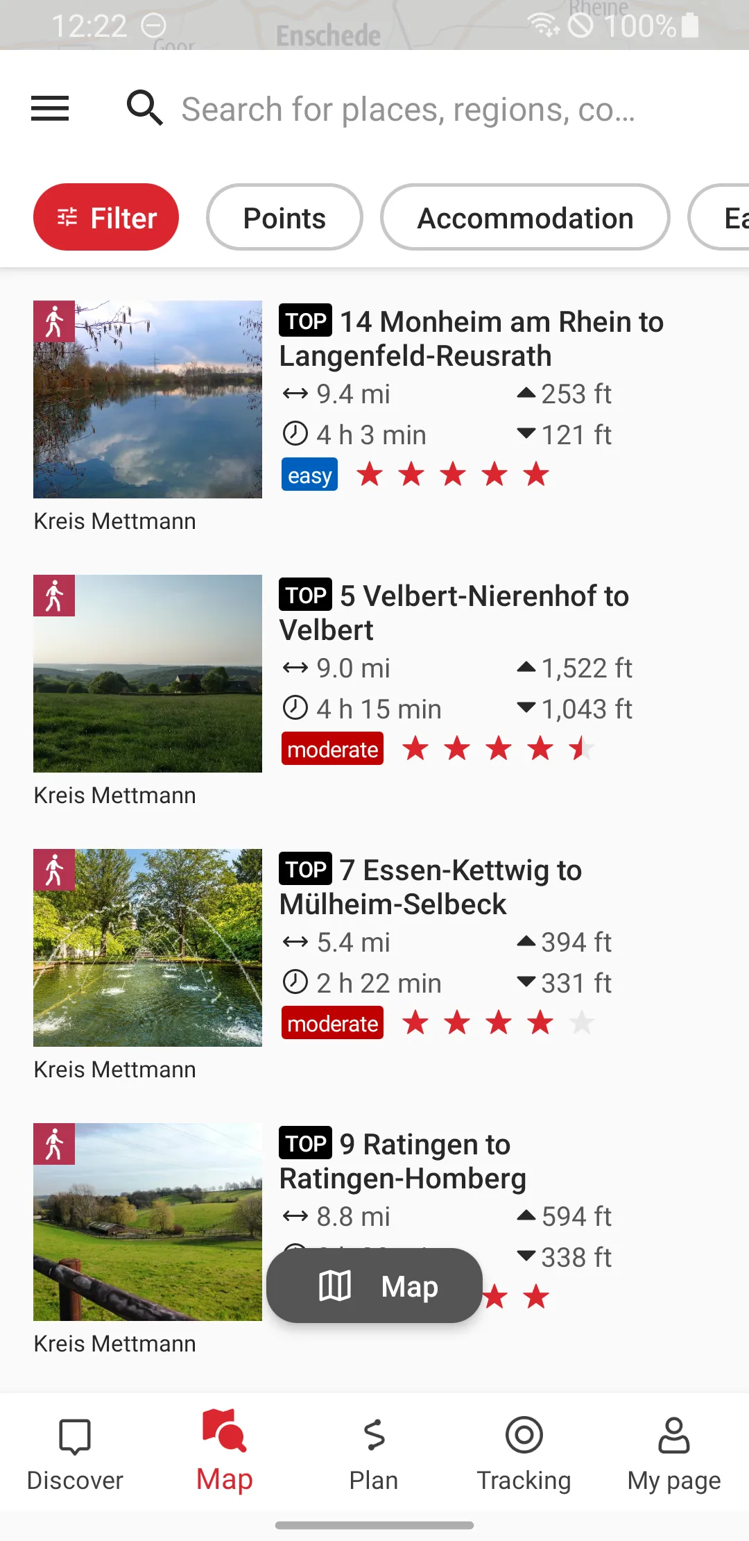 neanderland STEIG Hiking App | Indus Appstore | Screenshot