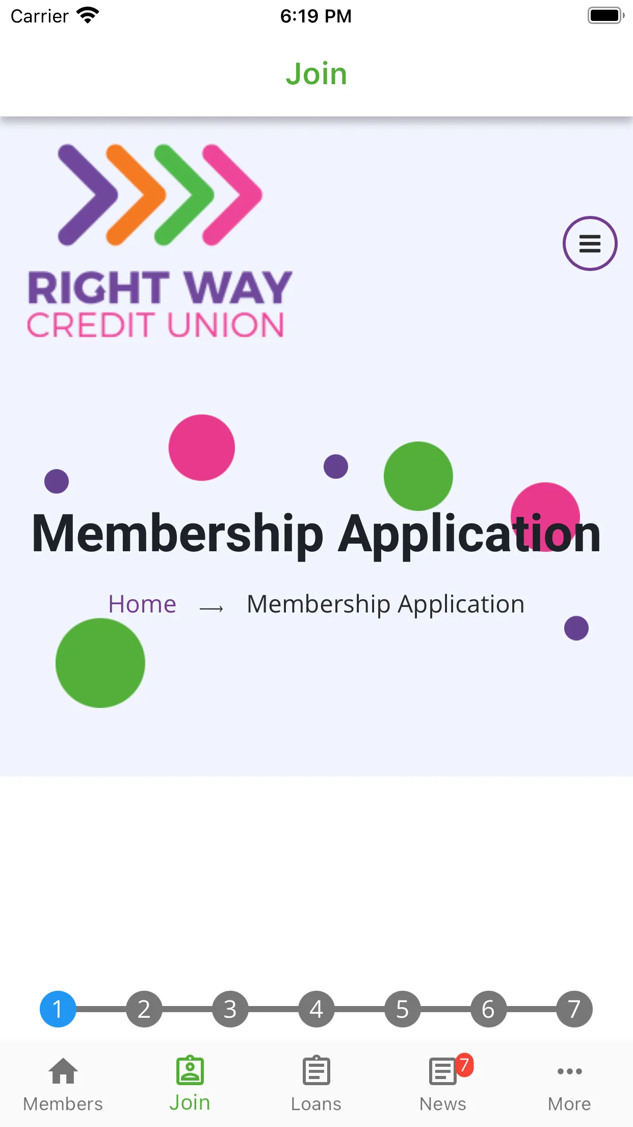 Right Way Credit Union | Indus Appstore | Screenshot