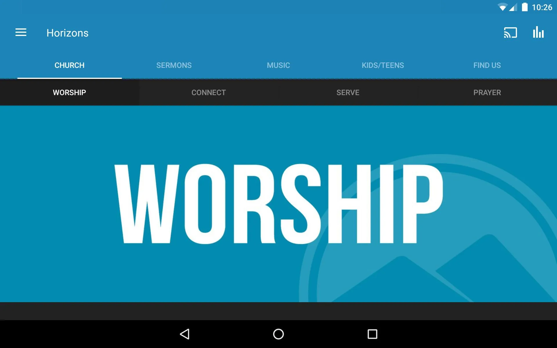 Horizons Church | Indus Appstore | Screenshot