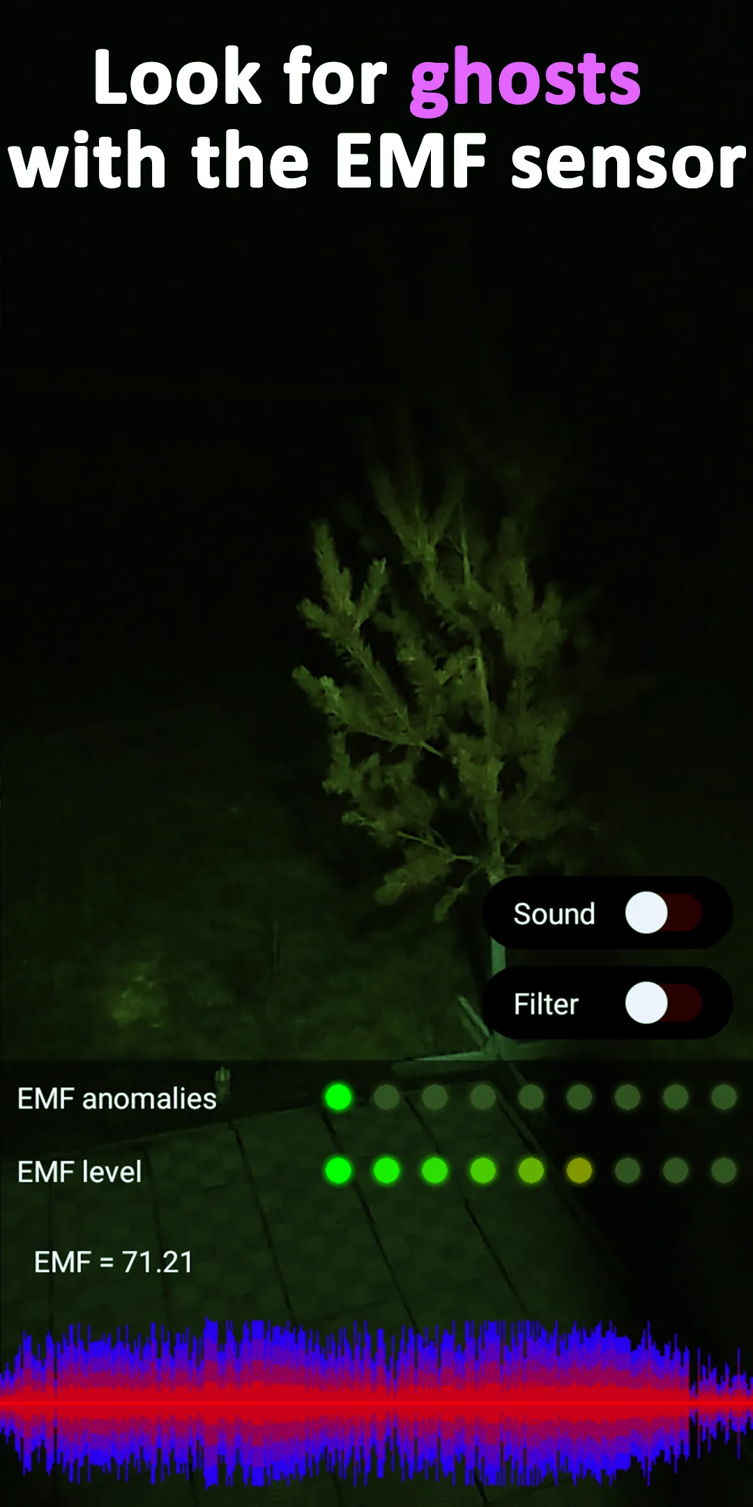 EMF Ghost Detector and Camera | Indus Appstore | Screenshot