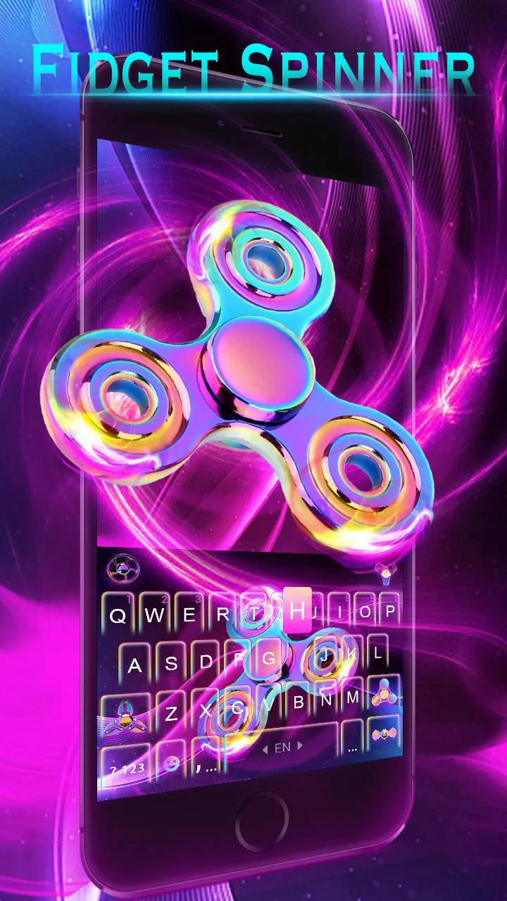 Fidget Spindle Keyboard 3D The | Indus Appstore | Screenshot