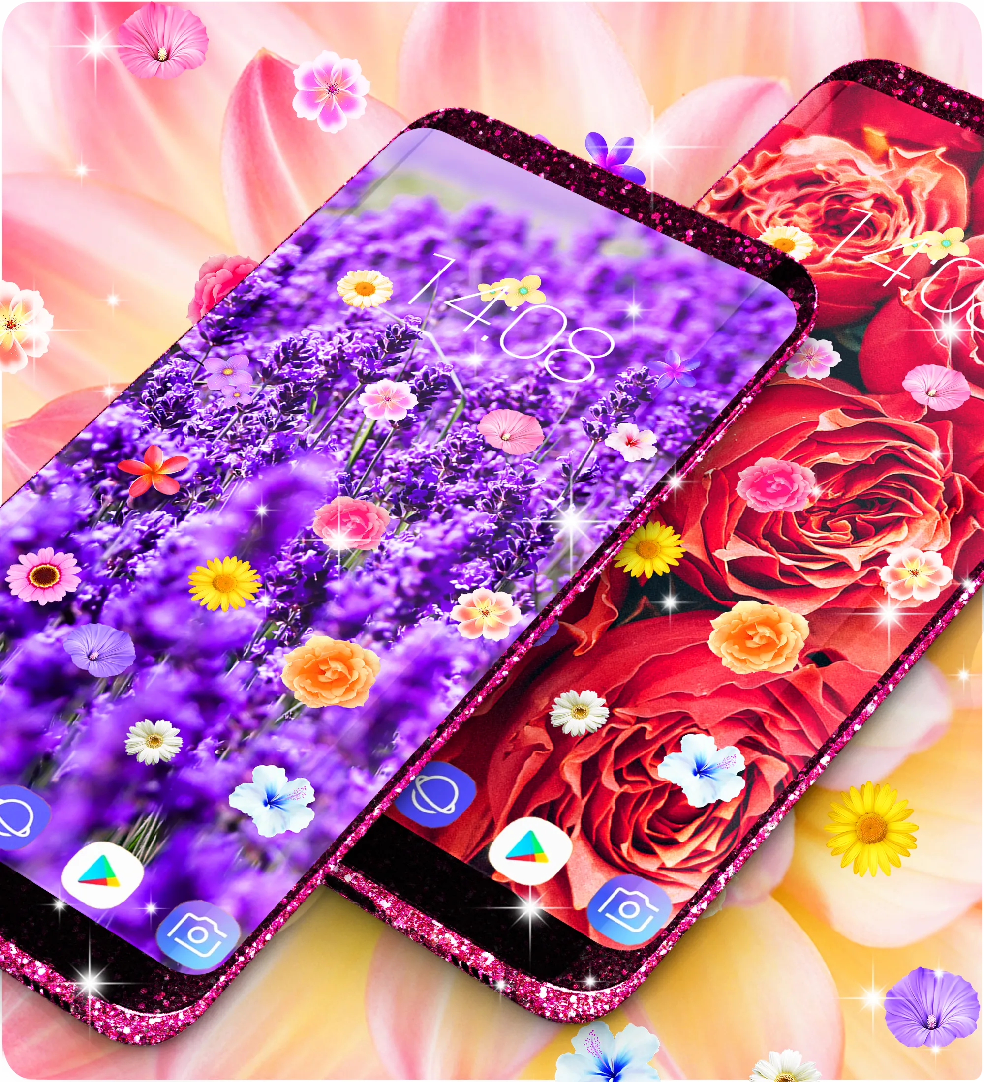 Summer flowers live wallpaper | Indus Appstore | Screenshot