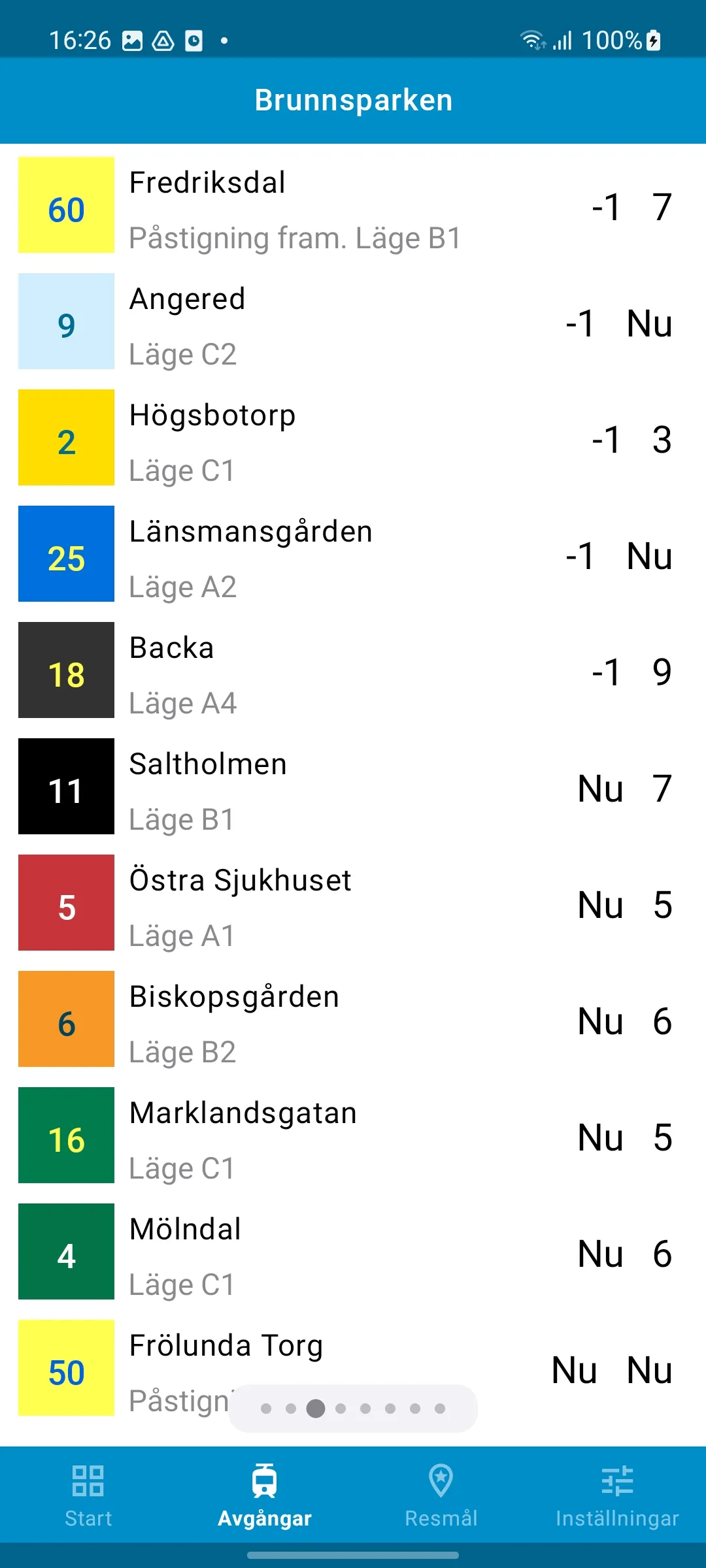 Reskollen (Västtrafik) | Indus Appstore | Screenshot