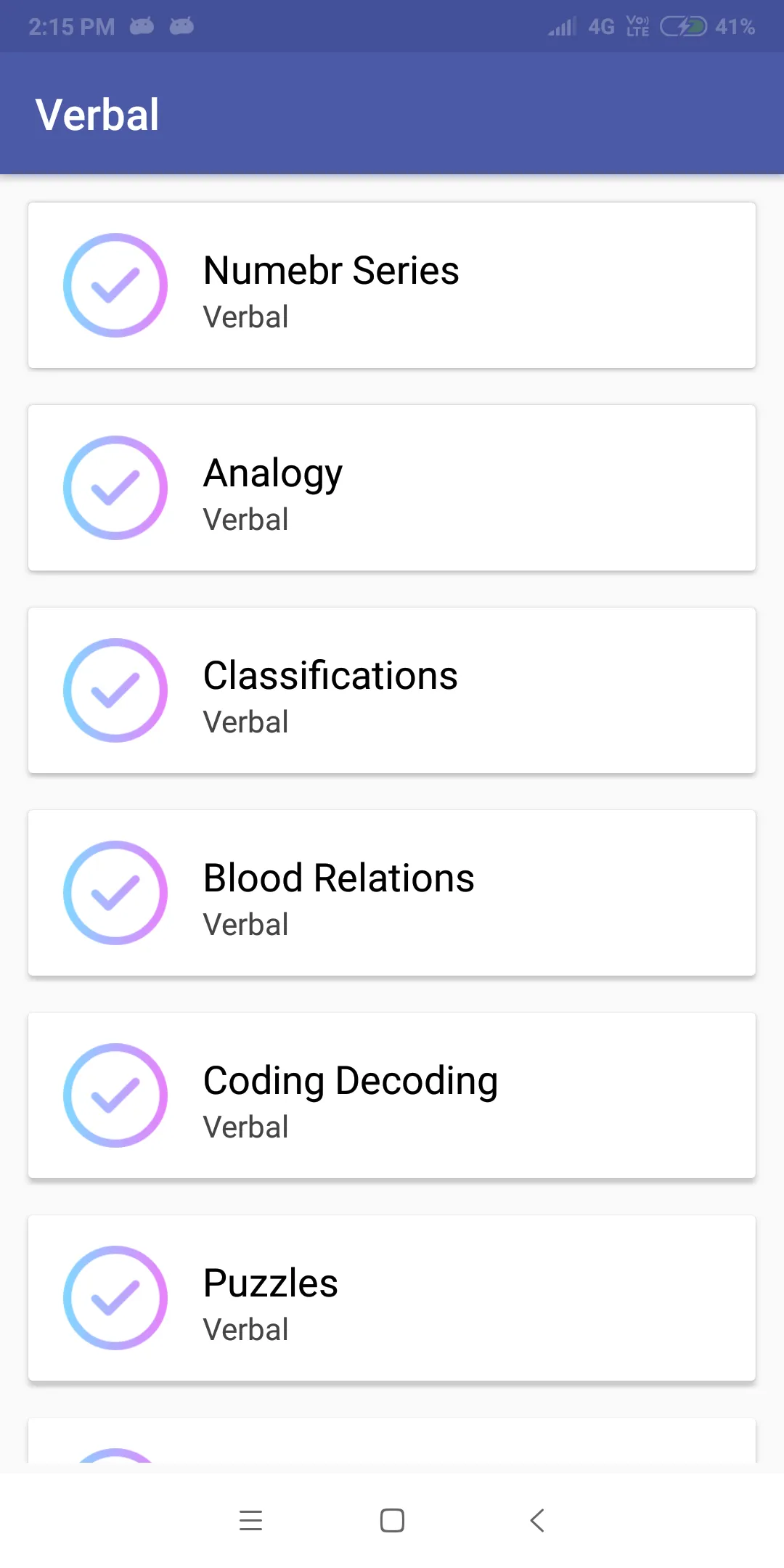 Reasoning for Competitive Exam | Indus Appstore | Screenshot