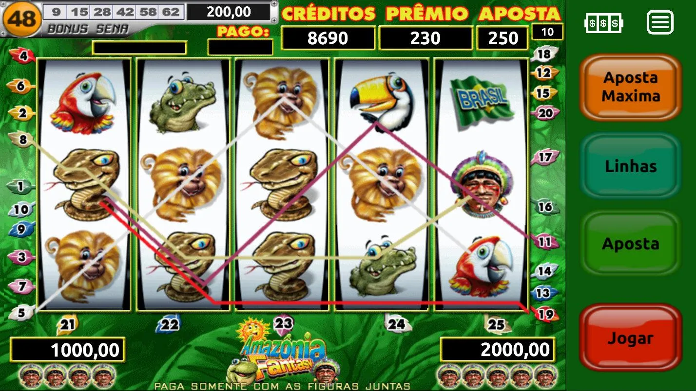 Amazônia Fantasy Slots | Indus Appstore | Screenshot