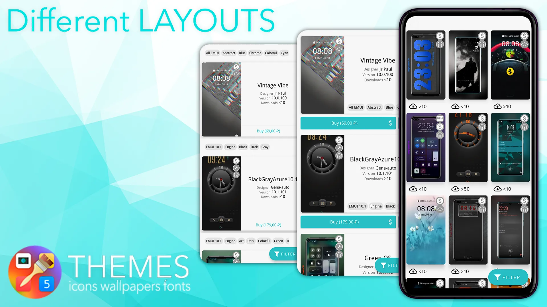 Themes, Wallpapers, Icons | Indus Appstore | Screenshot