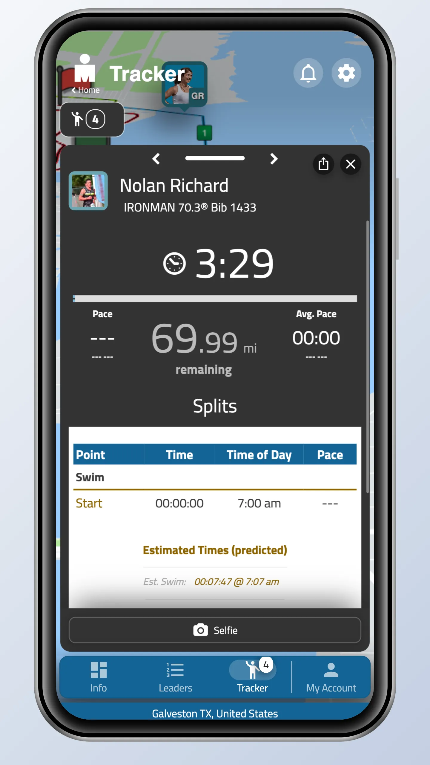 IRONMAN Tracker | Indus Appstore | Screenshot