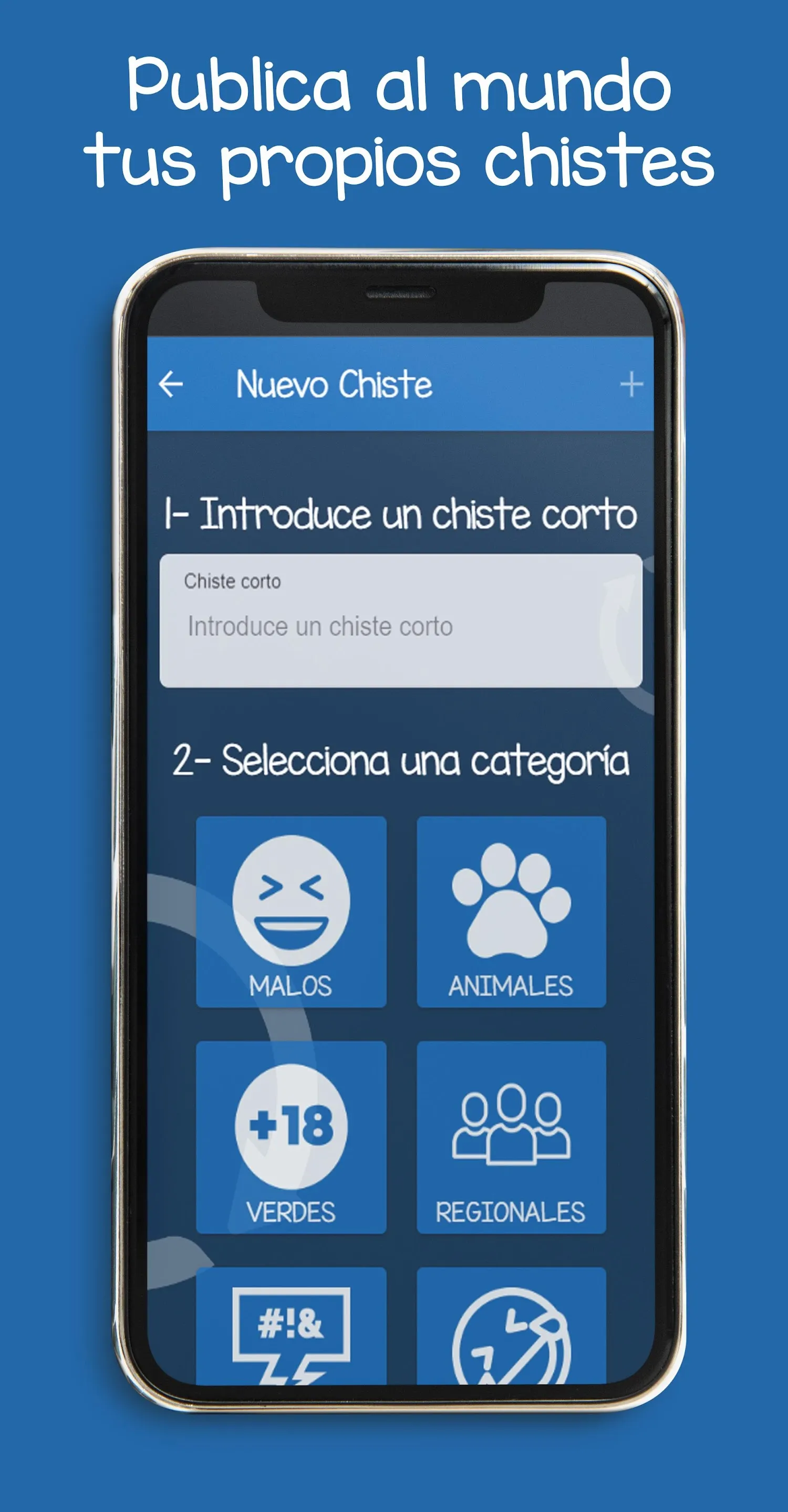 Chistes Aleatorios y cortos | Indus Appstore | Screenshot