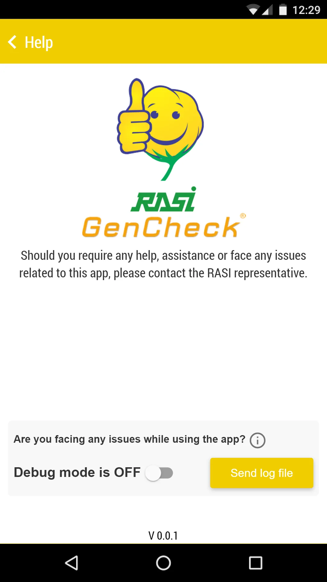 RASI GenCheck | Indus Appstore | Screenshot