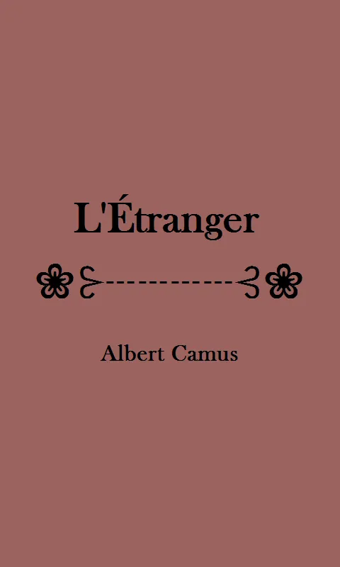 L'Étranger - eBook | Indus Appstore | Screenshot