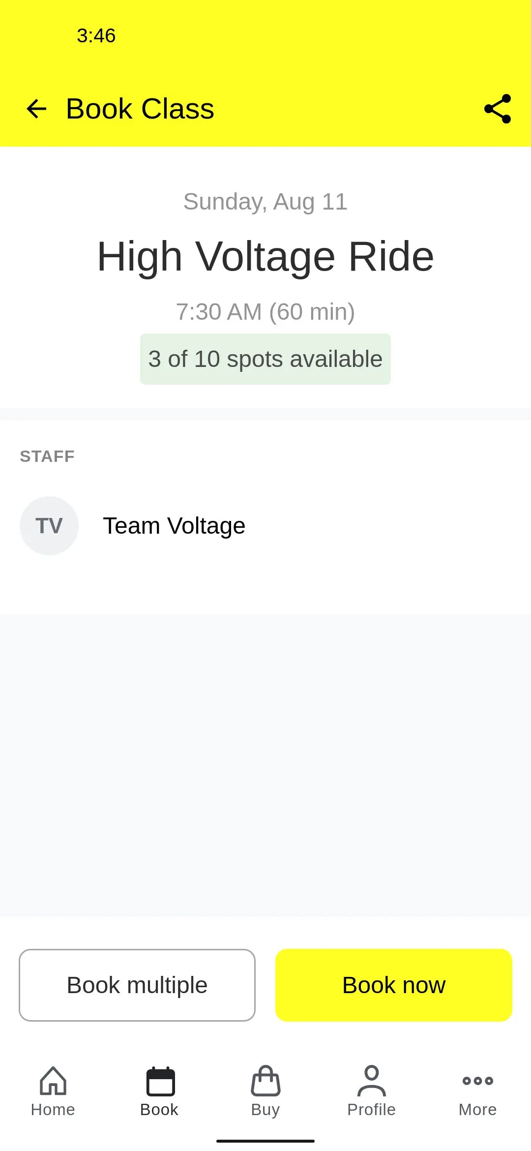 Voltage Indoor Cycling | Indus Appstore | Screenshot