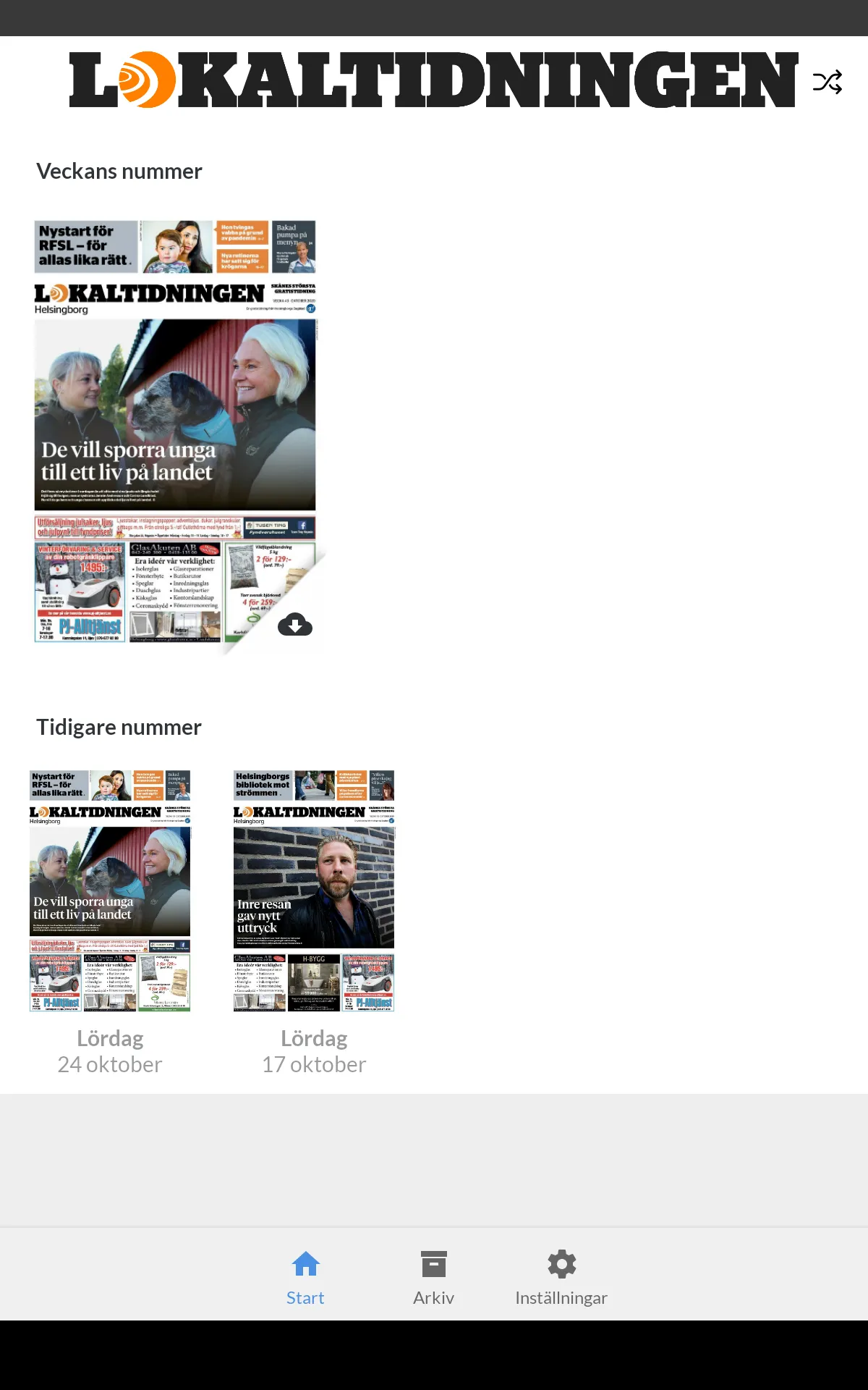 Lokaltidningen | Indus Appstore | Screenshot