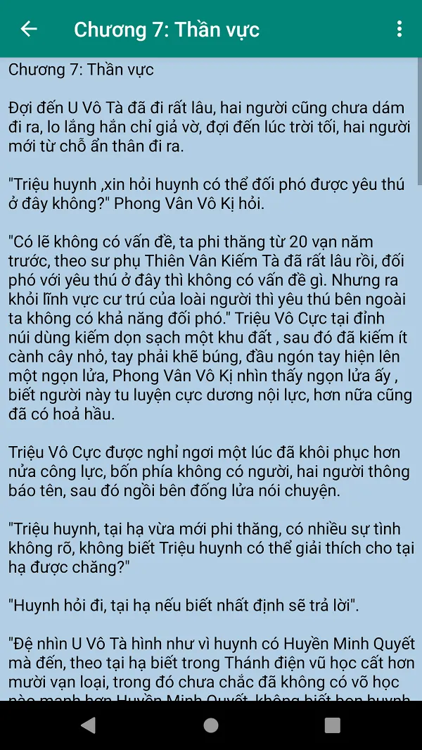 Truyện Phi Thăng Chi Hậu | Indus Appstore | Screenshot