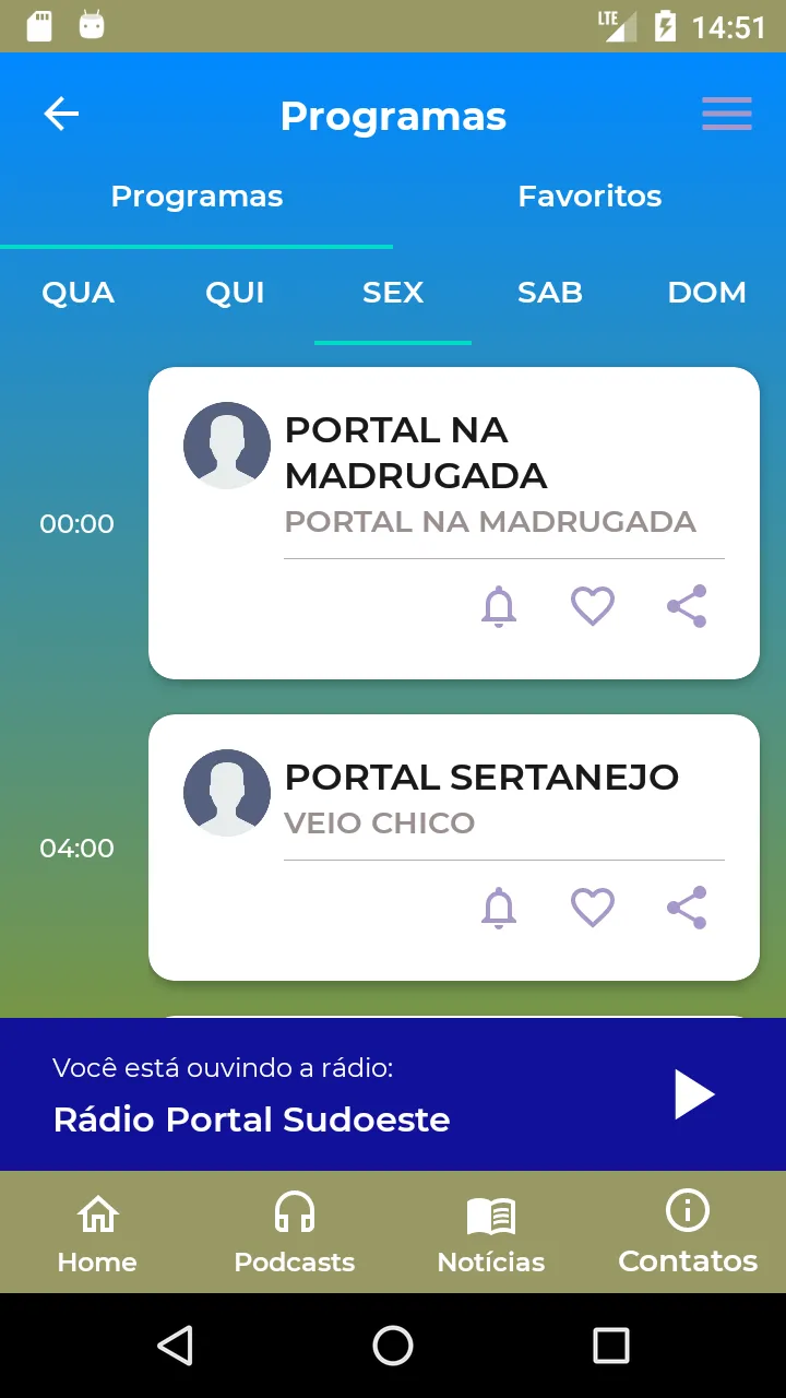 Rádio Portal Sudoeste | Indus Appstore | Screenshot