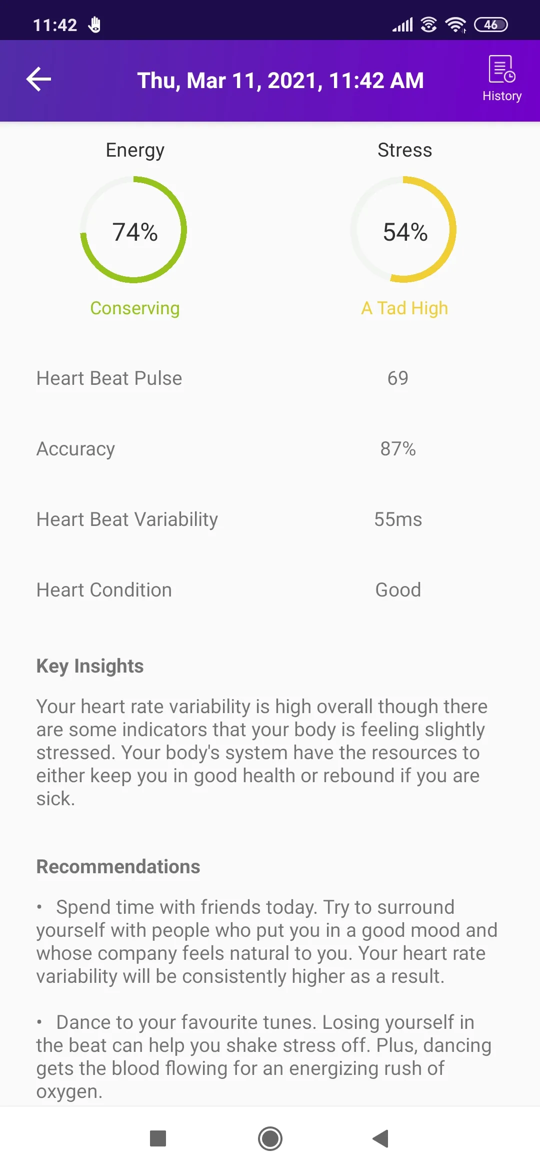 Astro Heart: Heart Rate Monito | Indus Appstore | Screenshot