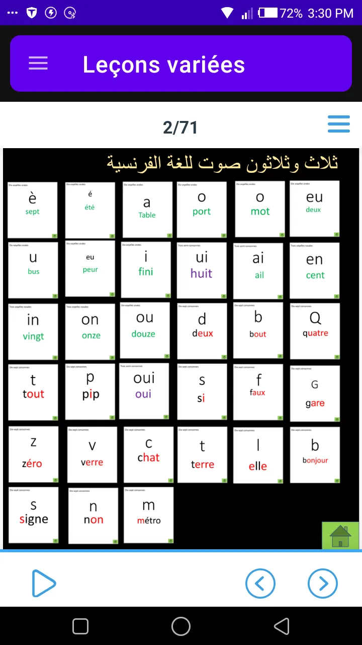 تعلم نطق اللغة الفرنسية | Indus Appstore | Screenshot