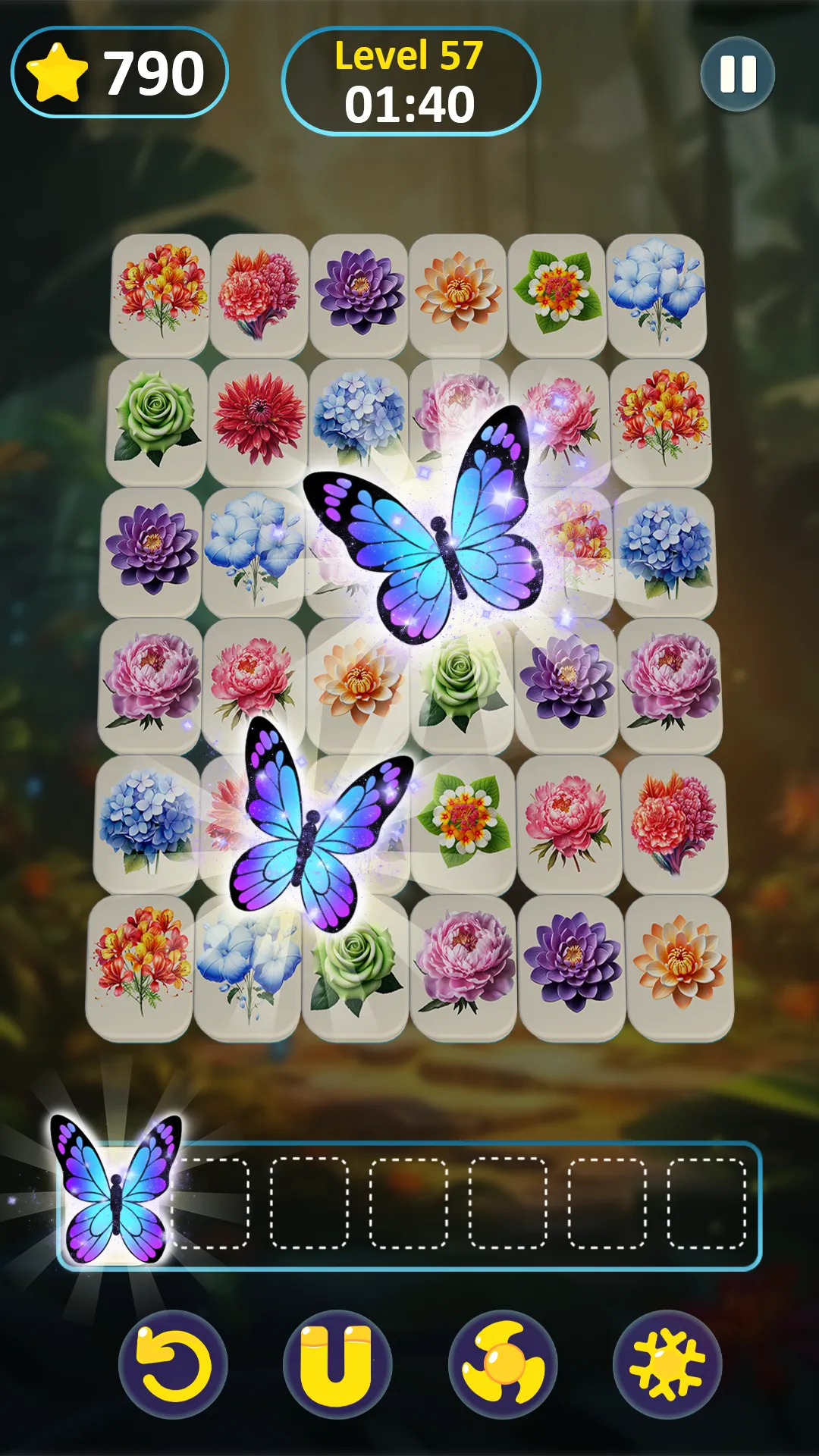 Mystical Flower - Match Tiles | Indus Appstore | Screenshot