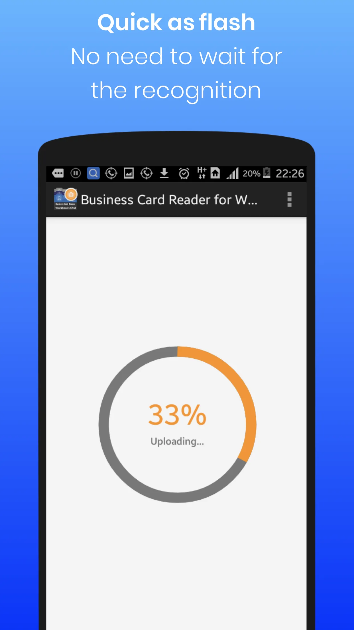 Business Card Reader for Workb | Indus Appstore | Screenshot