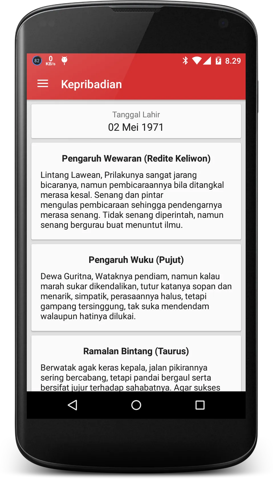 Ramalan Jodoh dan Horoskop | Indus Appstore | Screenshot