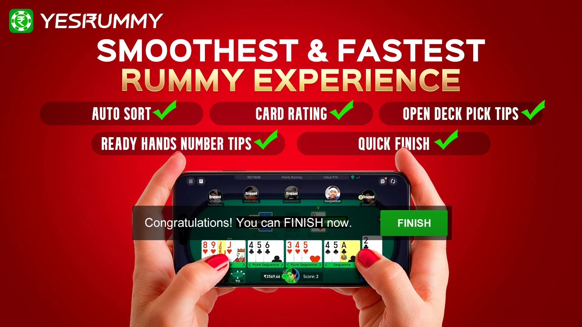 Yes Rummy - Rummy Game | Indus Appstore | Screenshot