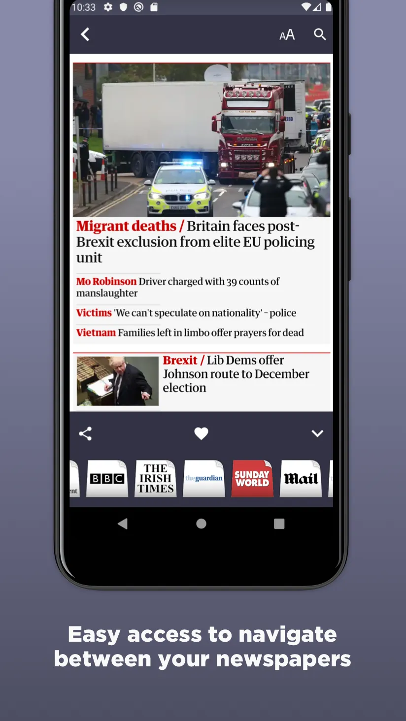 Irish Newspapers | Indus Appstore | Screenshot