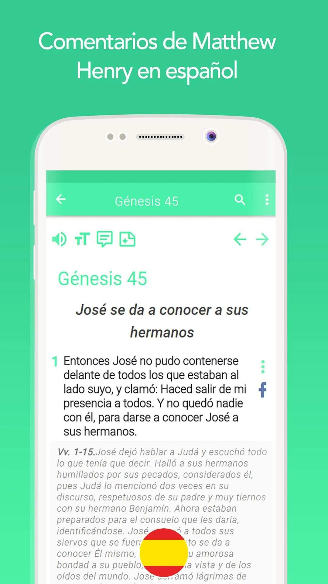 Comentario bíblico español | Indus Appstore | Screenshot