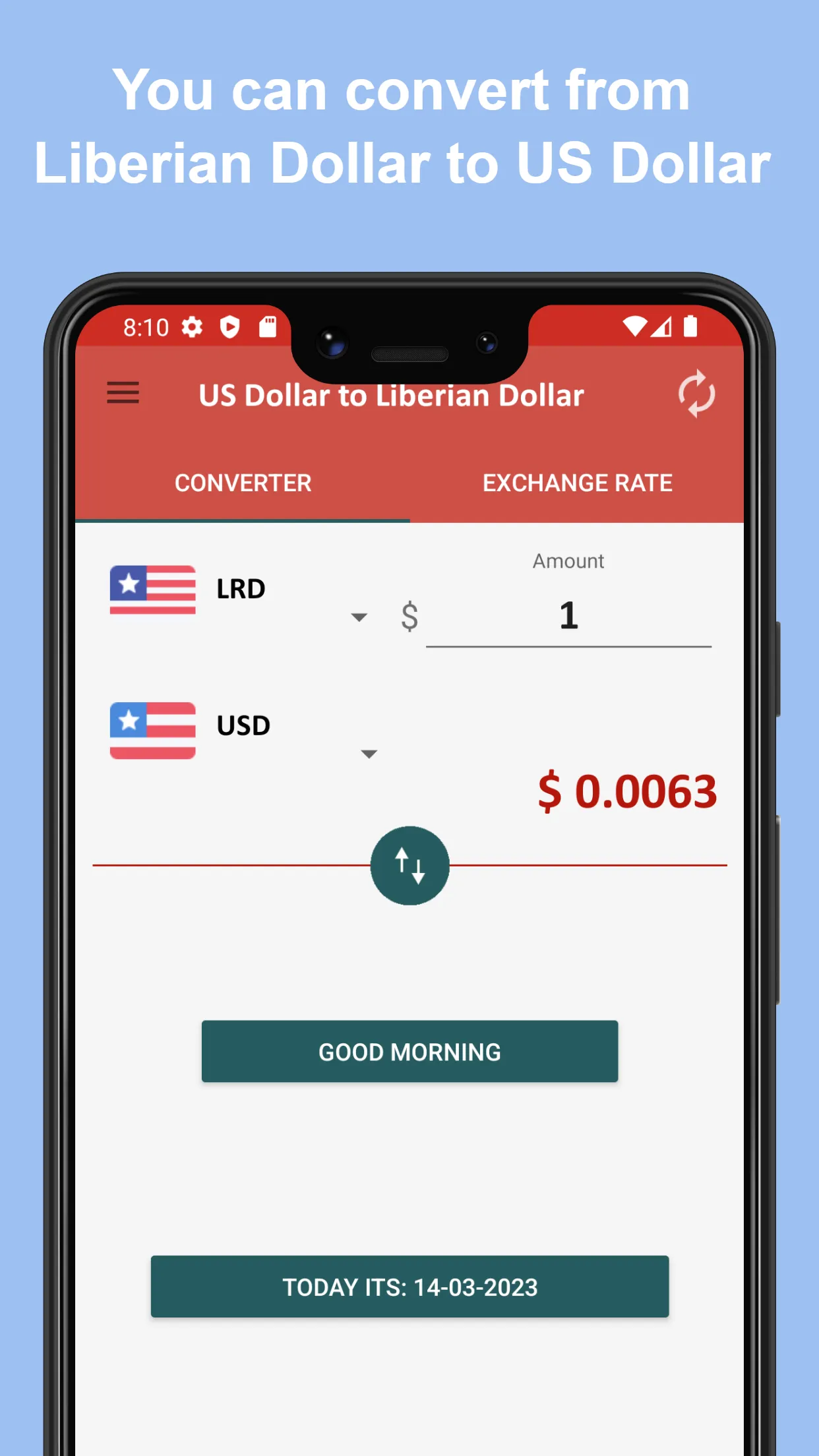 US Dollar to Liberian Dollar | Indus Appstore | Screenshot